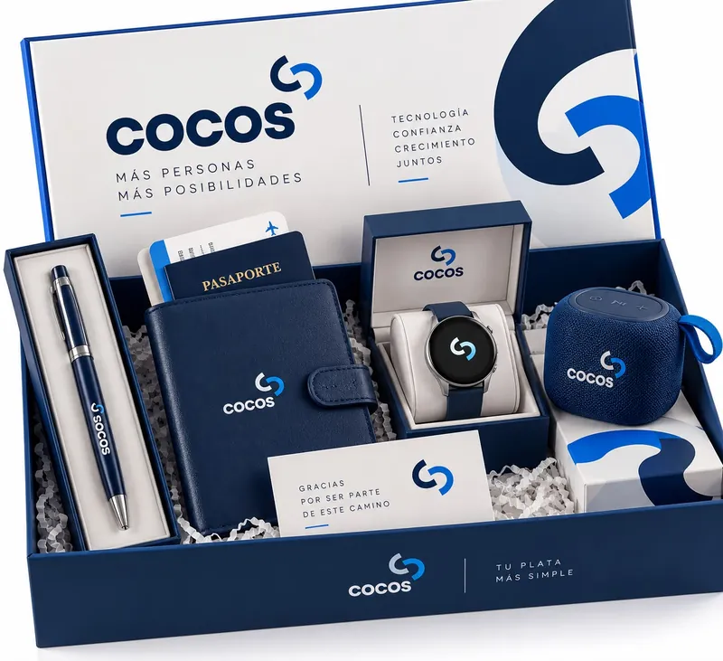 Ejemplo de box personalizado con identidad de Cocos